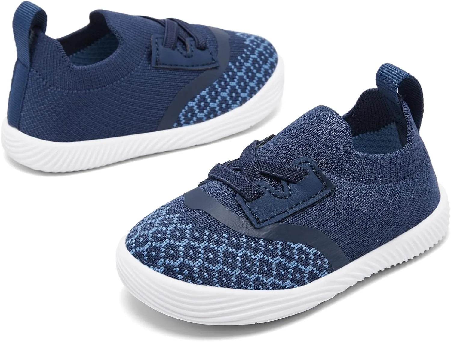 MORENDL Toddler Slip On Sneakers Baby Walking Shoes Non-Slip Breathable Boys & Girls Tennis Shoes Infant Running Shoes