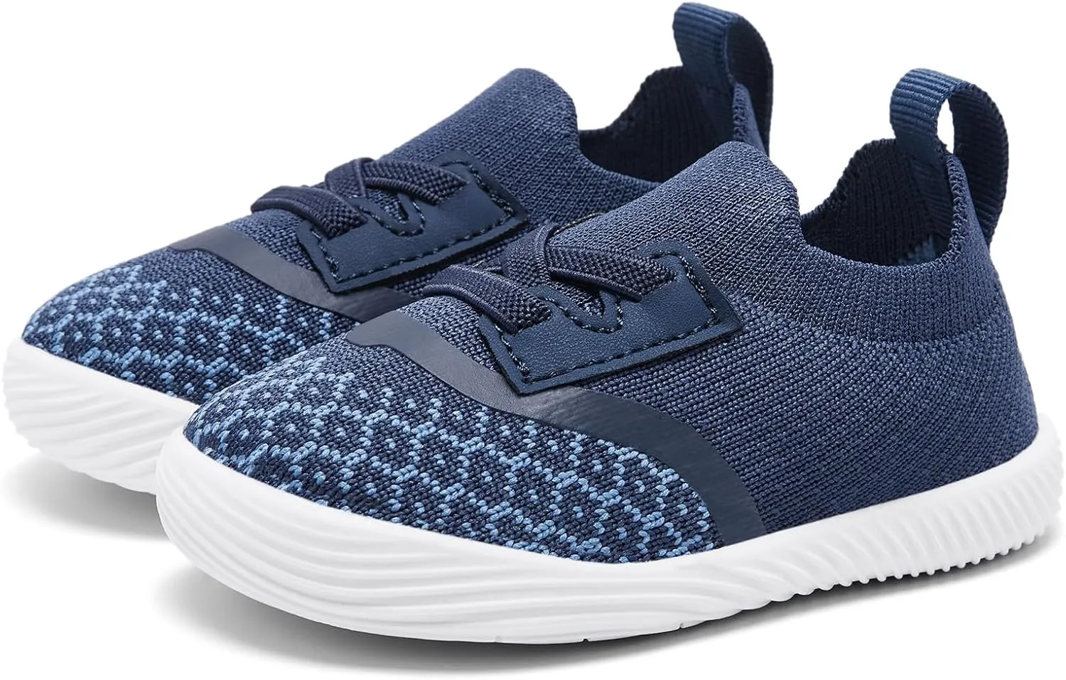 MORENDL Toddler Slip On Sneakers Baby Walking Shoes Non-Slip Breathable Boys & Girls Tennis Shoes Infant Running Shoes