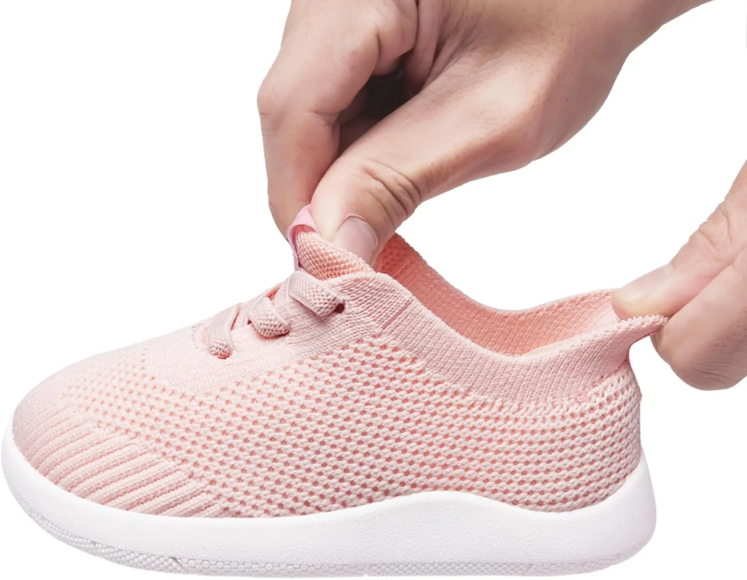 MORENDL Toddler Wide Toe Box Barefoot Shoes Baby First Walking Shoes Boys Girls Non-Slip Zero Drop Minimalist Sneakers