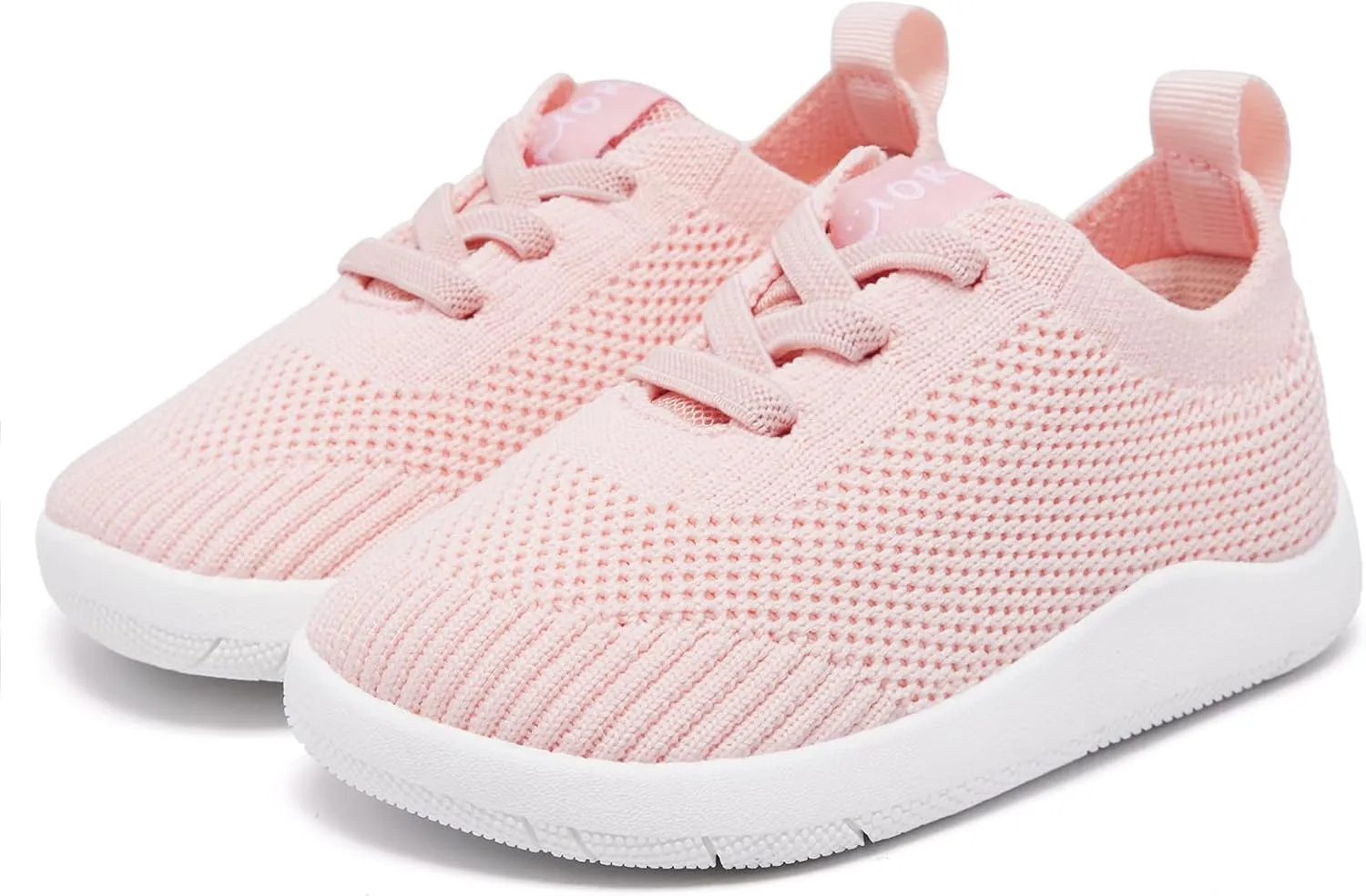 MORENDL Toddler Wide Toe Box Barefoot Shoes Baby First Walking Shoes Boys Girls Non-Slip Zero Drop Minimalist Sneakers