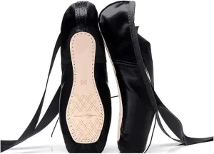 MSMAX Ballet Shoes for Women Ballerina Pointe Flats for Girls