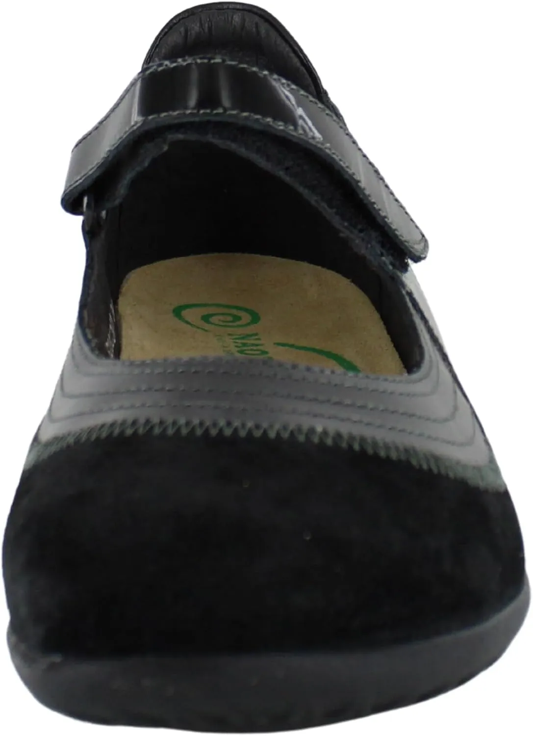 NAOT Footwear Women's Kirei Maryjane with Cork Footbed and Arch Comfort and Support - Lightweight and Perfect for Travel- Removable Footbed
