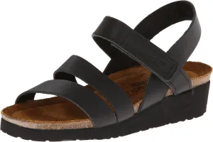 NAOT Kayla Women’s Sandals - Supportive 3-Strap Design with Backstrap, Cork & Latex Footbed - Arch Support - Travel-Friendly Comfortable Walking Sandals for All-Day Wear