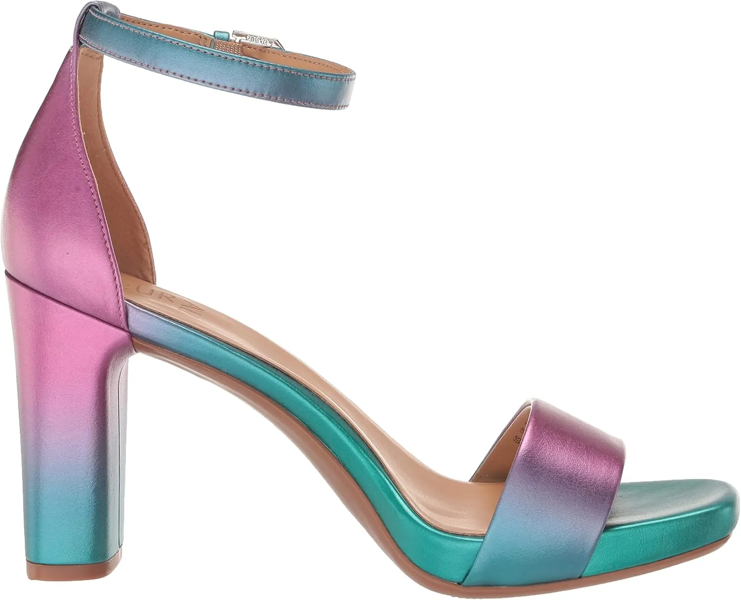Naturalizer Women's Joy Ankle Strap Heeled Dress Sandal