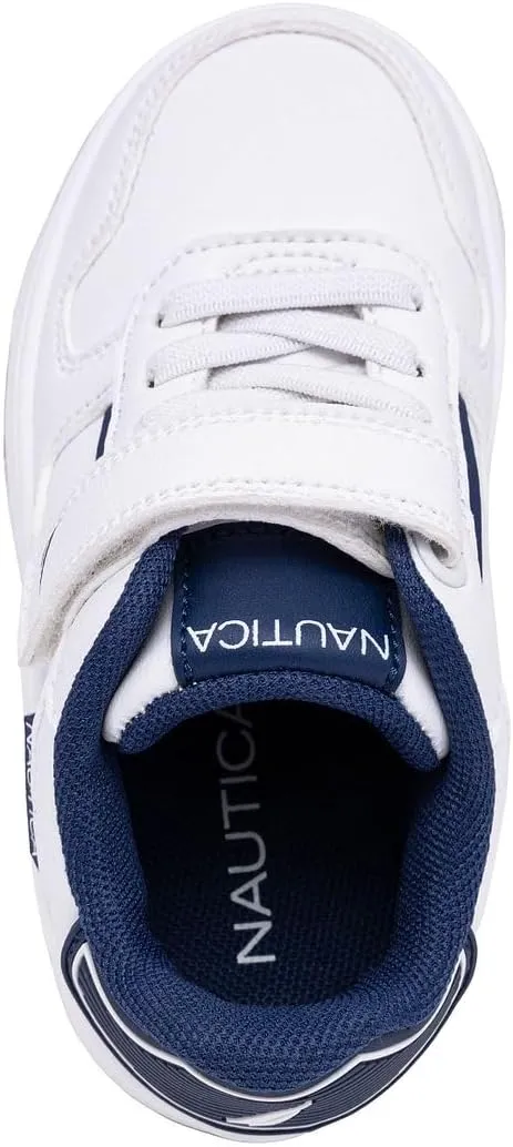 Nautica Kids Adjustable Strap Shoes | Comfortable Casual Sneakers for Boys and Girls, Toddlers & Little Kids