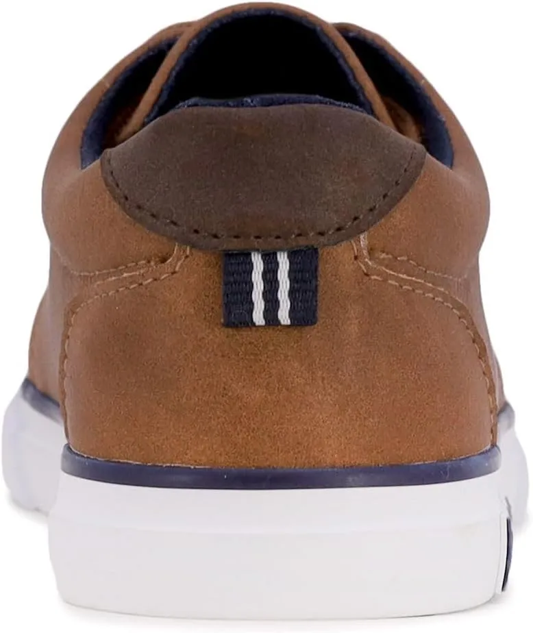Nautica Kids Boys Lace-Up Fashion Sneakers Low-Top Dress Shoes for Youth - (Big Kid/Little Kid)
