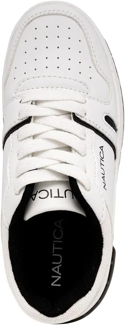 Nautica Kids Boys Lace-Up Fashion Sneakers Low-Top Dress Shoes for Youth - (Big Kid/Little Kid)