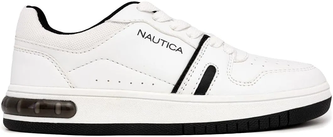 Nautica Kids Boys Lace-Up Fashion Sneakers Low-Top Dress Shoes for Youth - (Big Kid/Little Kid)