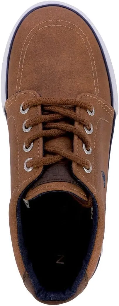Nautica Kids Boys Lace-Up Fashion Sneakers Low-Top Dress Shoes for Youth - (Big Kid/Little Kid)