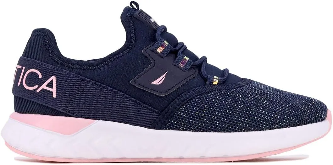 Nautica Kids Sneaker Athletic Slip-On Bungee Running Shoes|Boy - Girl|(Big Kid/Little Kid/Toddler) - Neave/Kappil