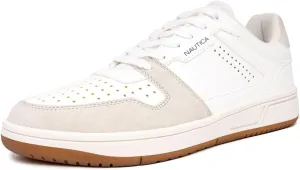 Nautica Men's Classic Lace-Up Low-Top Sneakers – Stylish and Comfortable Casual Tennis Shoes - Jaxon
