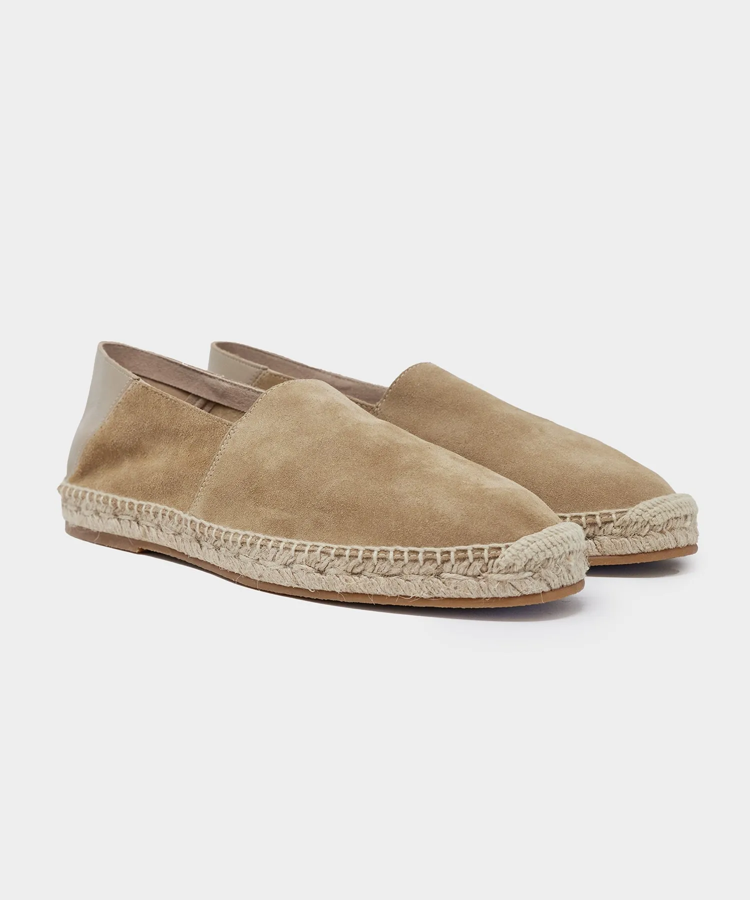 Nomad Suede Espadrille in Natural