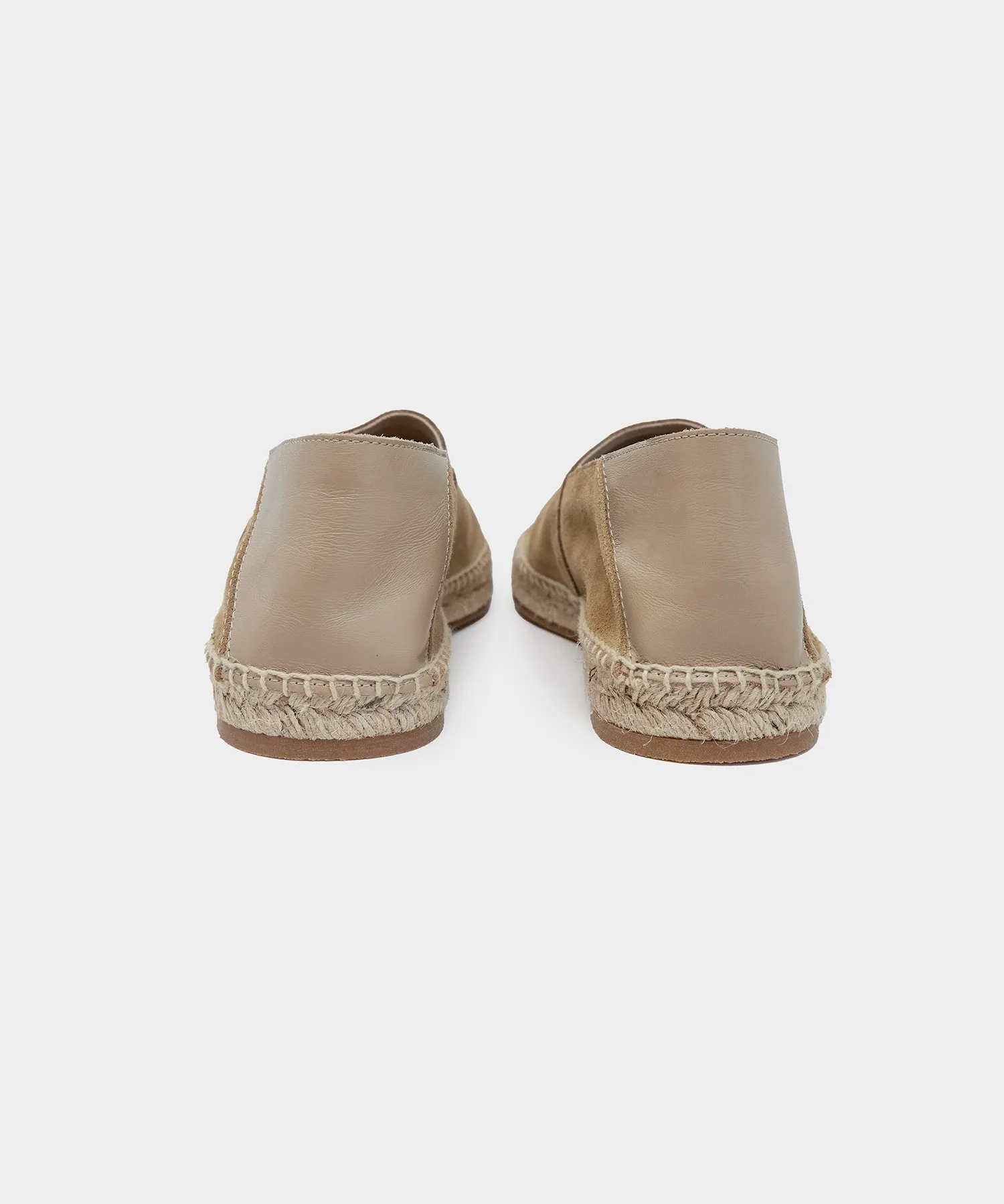 Nomad Suede Espadrille in Natural