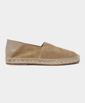 Nomad Suede Espadrille in Natural