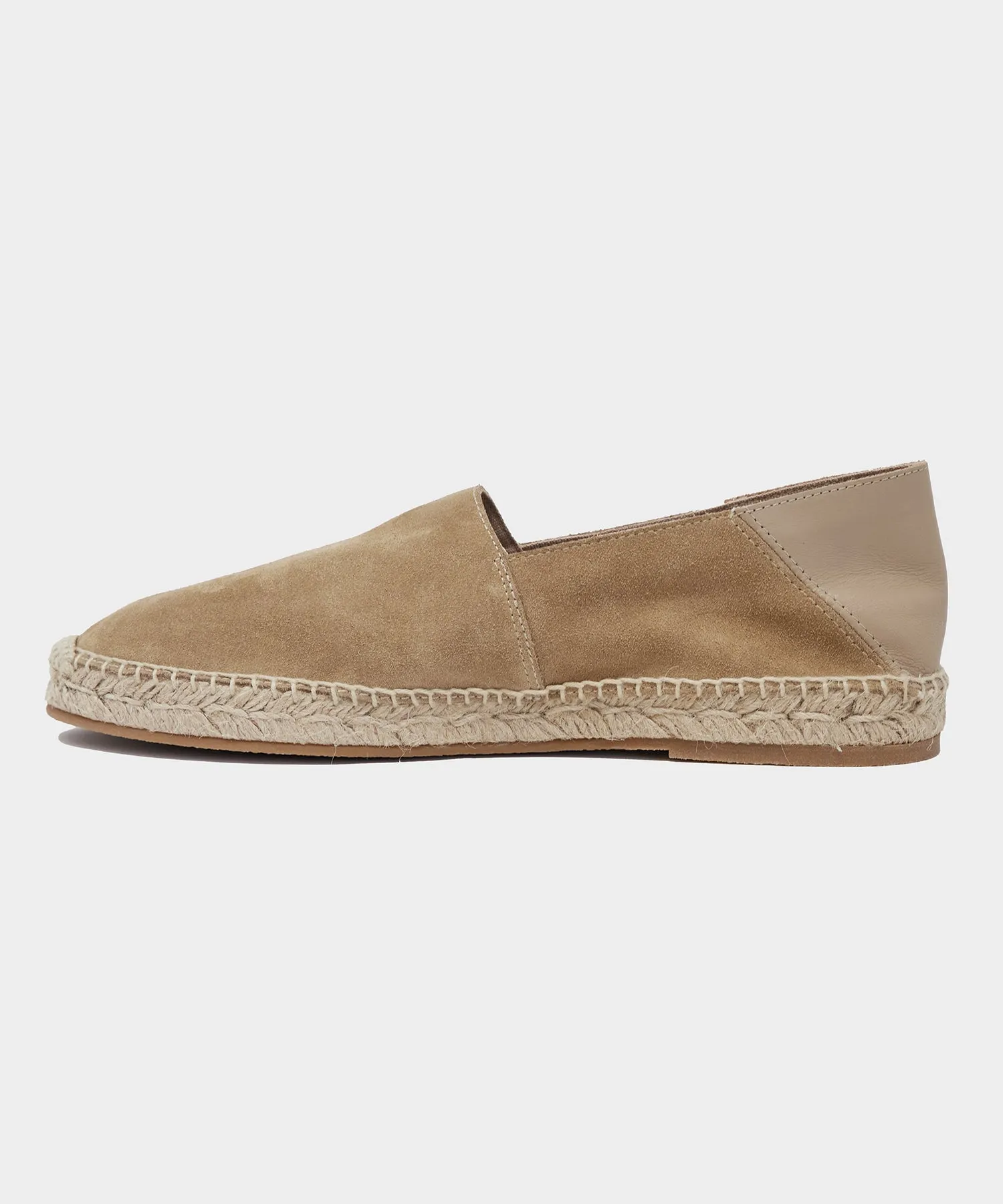 Nomad Suede Espadrille in Natural