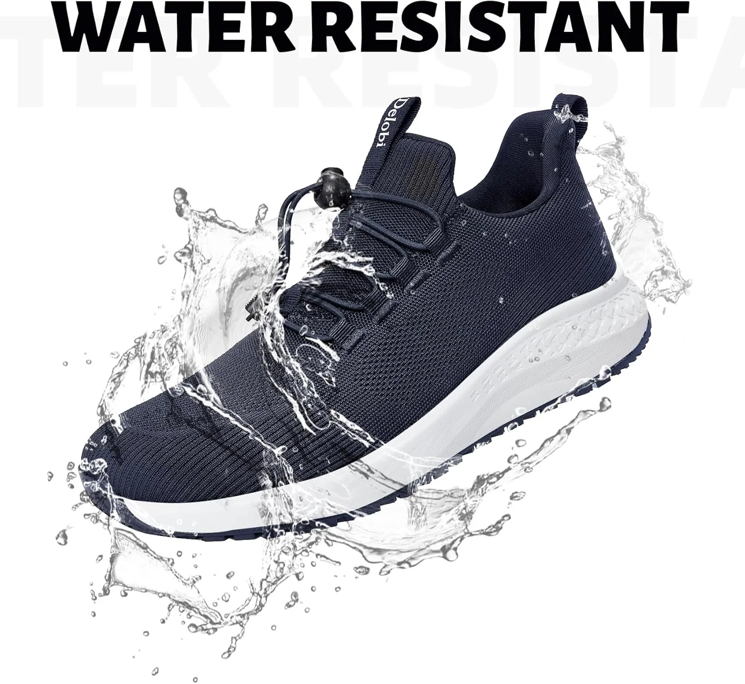 Non Slip Shoes for Women - Food Service & Restaurant, Waterproof Breathable, Lightweight Slip Resistant Sneakers for Kitchen & Nurse