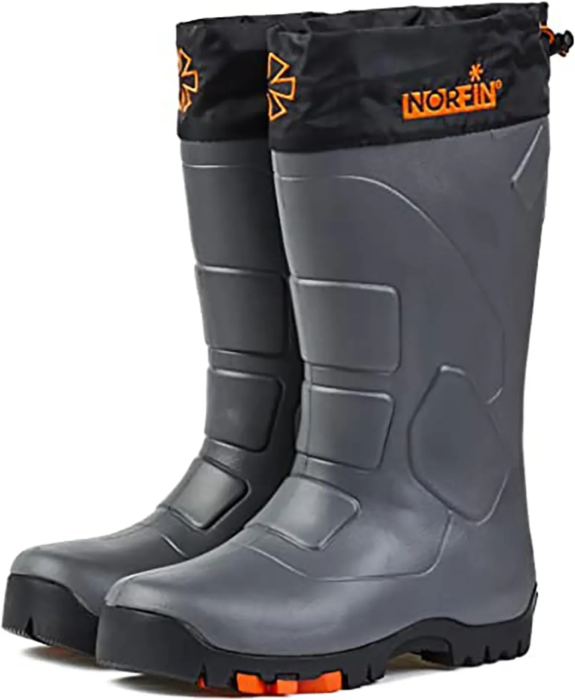 NORFIN Klondike 2 -Winter Boots for Fishing, Hunting and Hiking - Anti Slip - Retractable ice Cleats for Added Safety and Protection - Made of EVA Material - Removable Insole