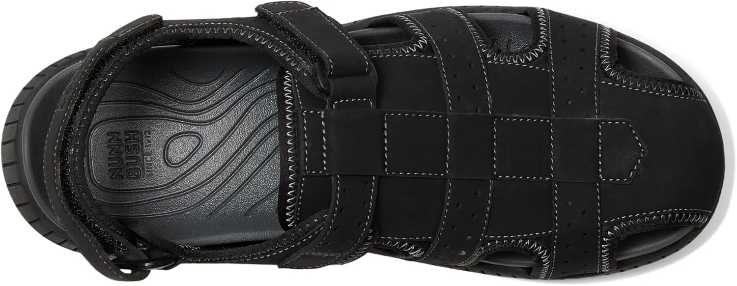 Nunn Bush Men's Laguna Closed Toe Fisherman Sport River Lightweight Sandals