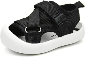 OAISNIT Baby Boys Girls Sports Sandals Lightweight Anti-Slip Rubber Sole Beach Aquatic Water Shoes Summer Toddler First Walking Shoe