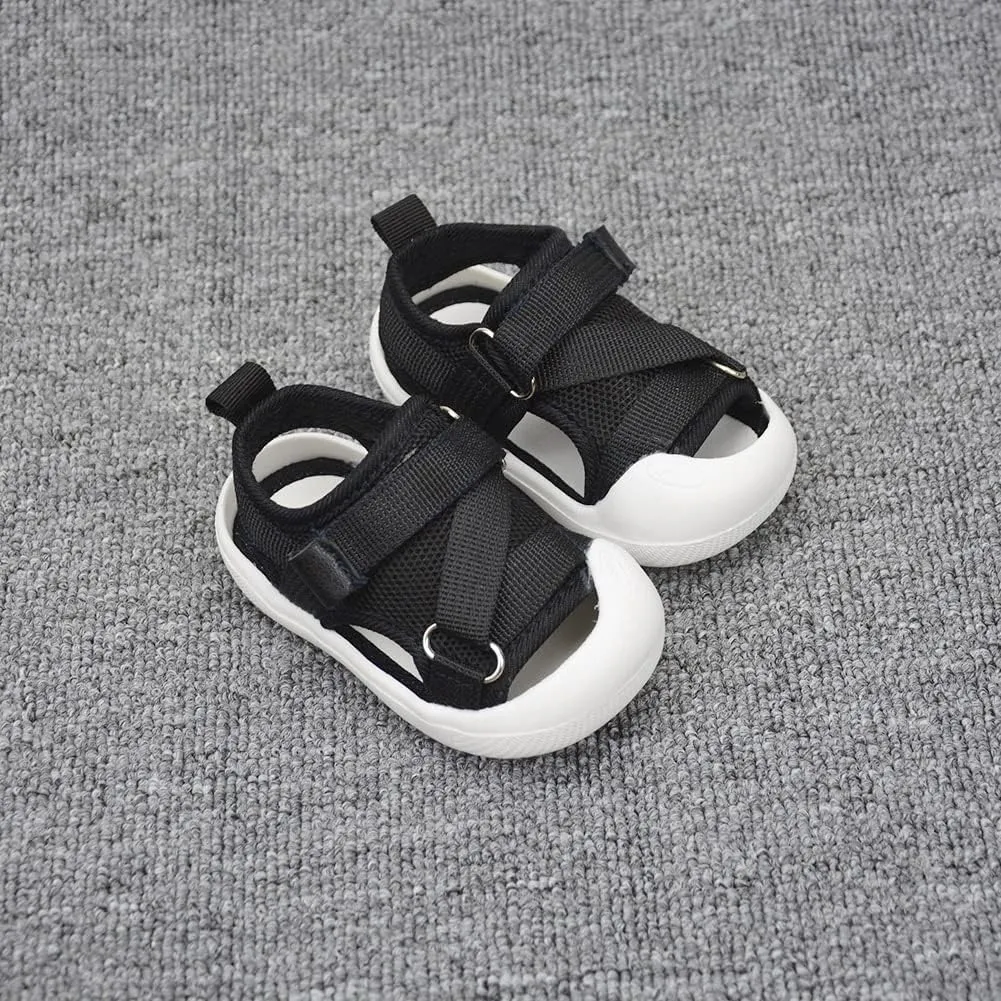 OAISNIT Baby Boys Girls Sports Sandals Lightweight Anti-Slip Rubber Sole Beach Aquatic Water Shoes Summer Toddler First Walking Shoe