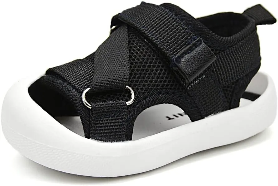 OAISNIT Baby Boys Girls Sports Sandals Lightweight Anti-Slip Rubber Sole Beach Aquatic Water Shoes Summer Toddler First Walking Shoe