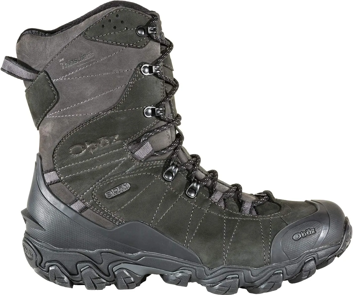Oboz Men's Bridger 10" Insulated B-Dry Waterproof Hiking Boots