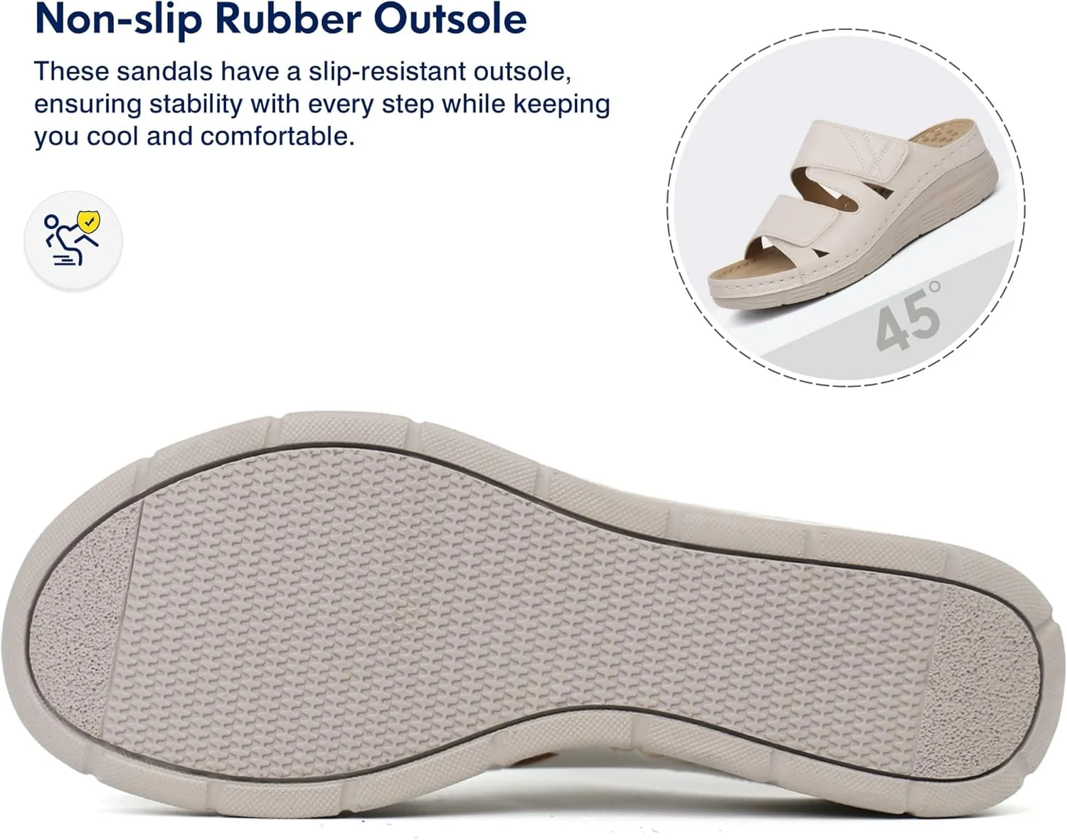 Ortho rest Women Arch Support Slides Orthotic Walking Sandals Orthopedic Sandals