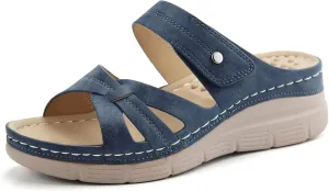 Ortho rest Women Orthotic Slides Comfortable Orthopedic Sandals Walking Sandals with Arch Support
