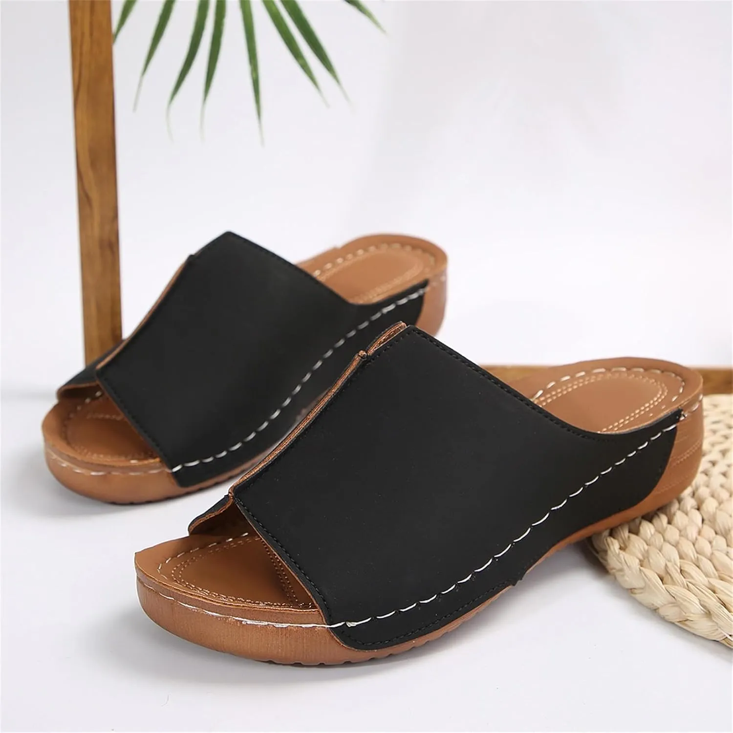 Orthopedic Sandals for Women Dressy Damping Sole Upgradation Stretch Lightweight Arch Support Walking Summer Sandals