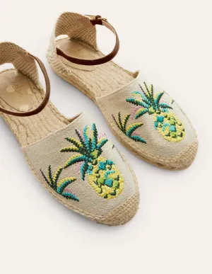 Peggy Espadrilles-Chartreuse Pineapple