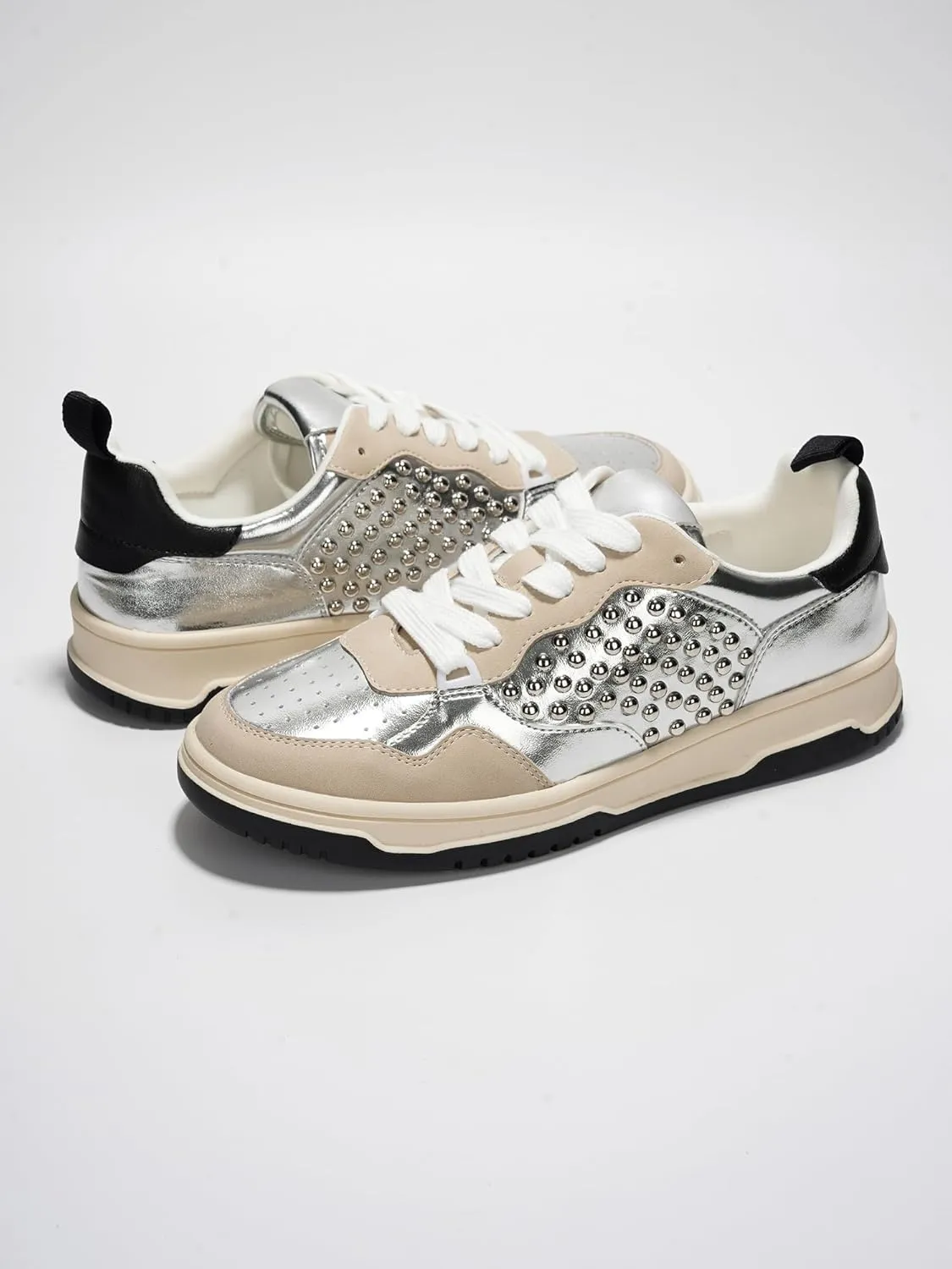 Project Cloud Sneakers for Women - Dunks Woman Comfortable Memory Foam Shoes for Women Footwear, Vegan Leather Women's Fashion Sneakers, Non-Slip Womens Shoes Machine Wash (Kiki)