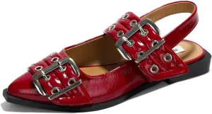 Project Cloud Womens Flats - Memory Foam Flats Shoes for Women Footwear Non-Slip Rubber Sole Womens Sandals - Perfect Sandals for Women 2025 (Katharyn)
