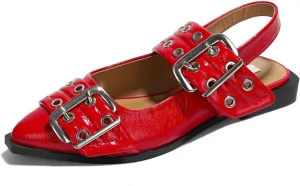 Project Cloud Womens Flats - Memory Foam Flats Shoes for Women Footwear Non-Slip Rubber Sole Womens Sandals - Perfect Sandals for Women 2025 (Katharyn)