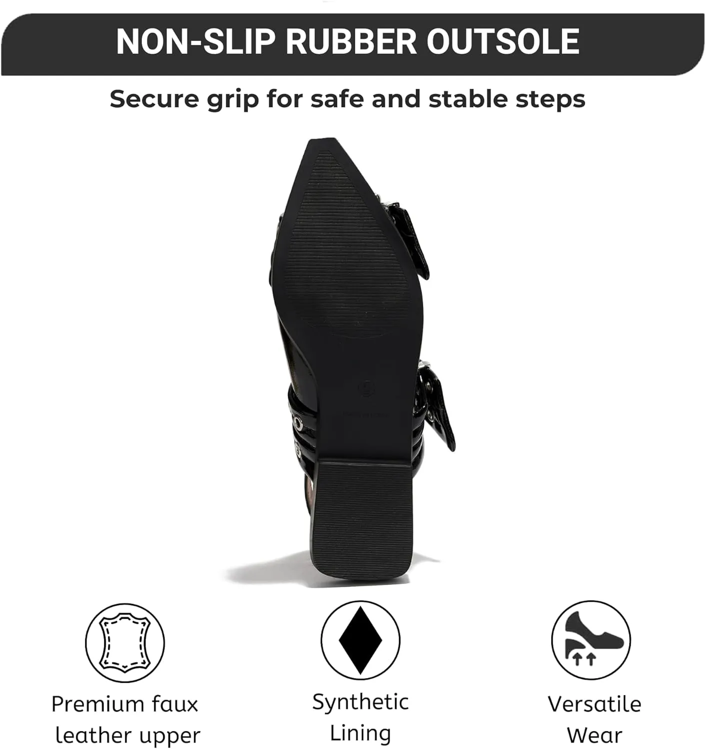 Project Cloud Womens Flats - Memory Foam Flats Shoes for Women Footwear Non-Slip Rubber Sole Womens Sandals - Perfect Sandals for Women 2025 (Katharyn)