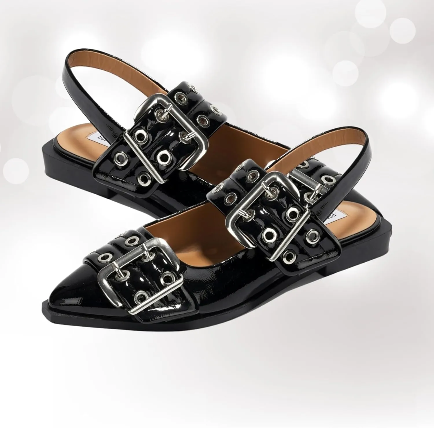 Project Cloud Womens Flats - Memory Foam Flats Shoes for Women Footwear Non-Slip Rubber Sole Womens Sandals - Perfect Sandals for Women 2025 (Katharyn)