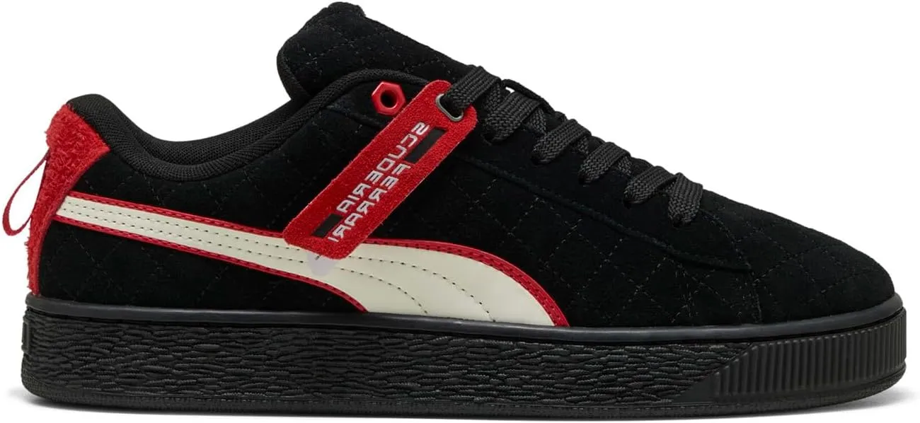 PUMA Men's Scuderia Ferrari Suede XL Hero Sneakers