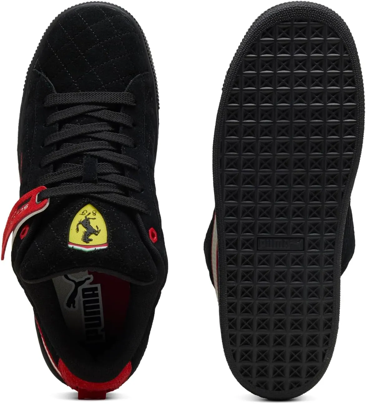 PUMA Men's Scuderia Ferrari Suede XL Hero Sneakers