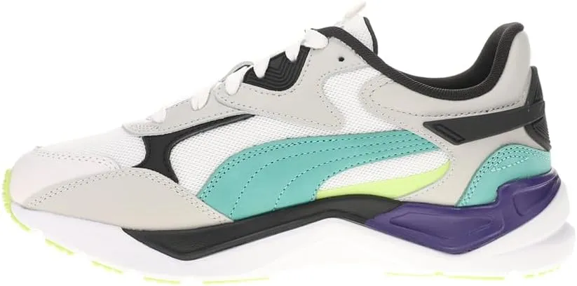 PUMA Mens TRC Prevaze Break Lace Up Sneakers Shoes - Blue, Grey, White