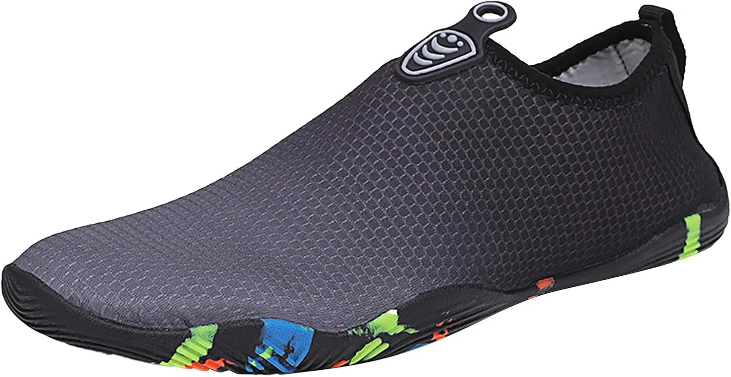 Quick Dry Aqua Socks Water Shoes for Men Women Barefoot Swim Beach Pool Surf Kayaking Hiking Diving Yoga Sports Lightweight Breathable