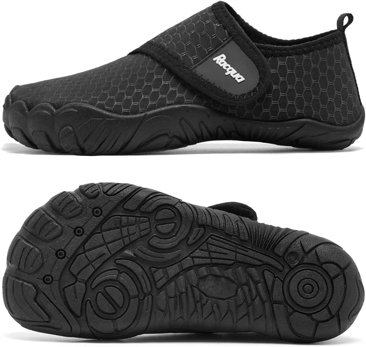 Racqua Boys Kids Water Shoes Girls Non-Slip Swim Beach Sports Pool Breathable Shoes Quick Dry Lightweight Outdoor Aqua Shoes(Little Kid/Big Kid)