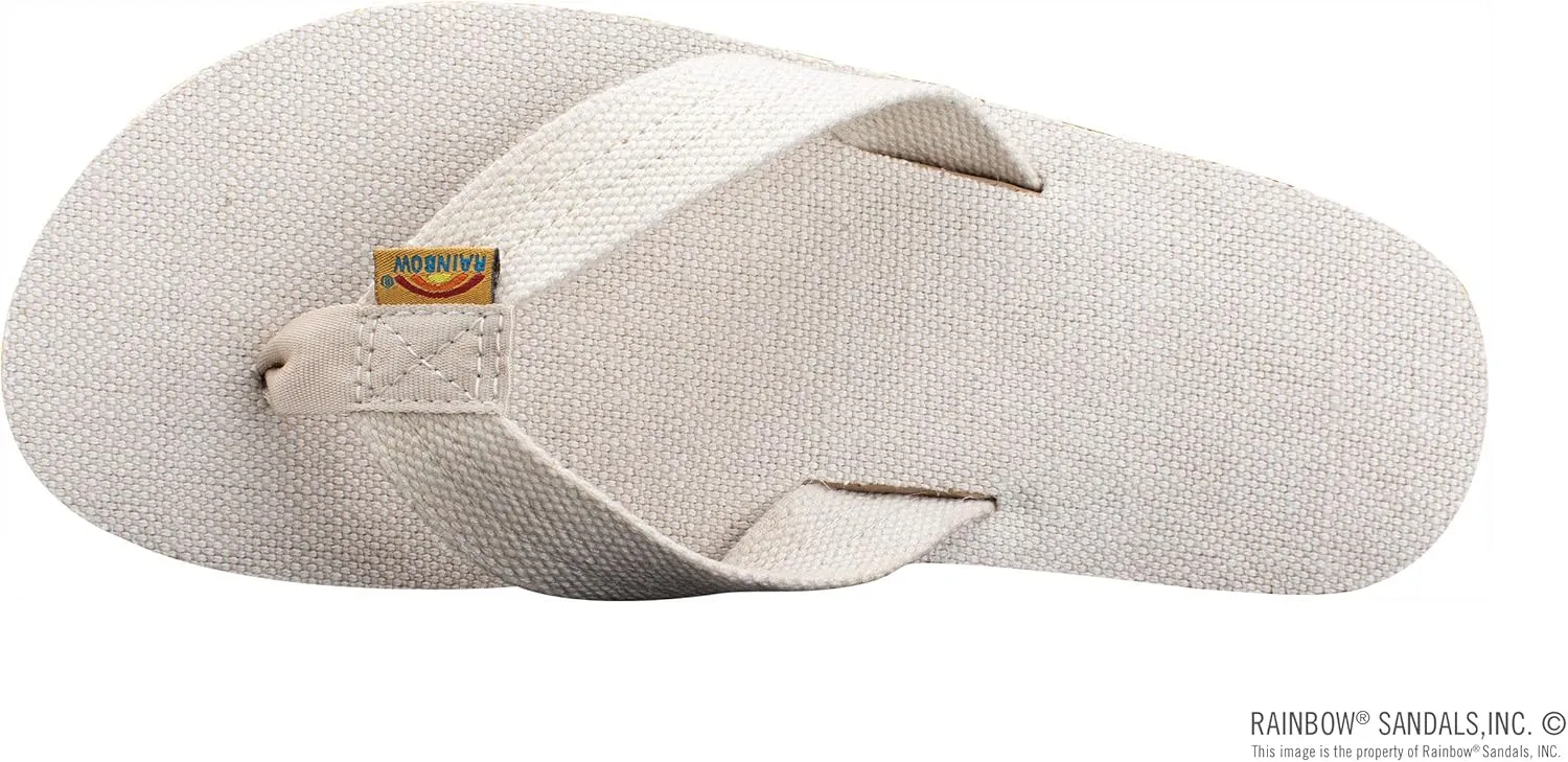 Rainbow Sandals Men's Double Layer Arch Hemp