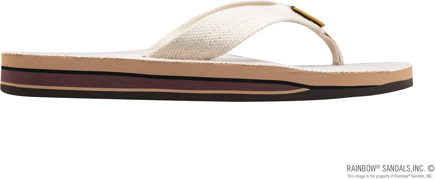 Rainbow Sandals Men's Double Layer Arch Hemp