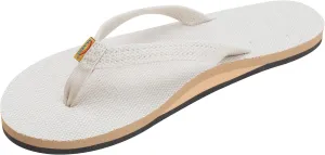 Rainbow Sandals Women's Single Layer Hemp w/Narrow Strap