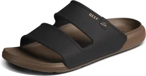 REEF Oasis Double Up Men's Waterproof Slide Sandal, Soft and Supportive Molded Footbed