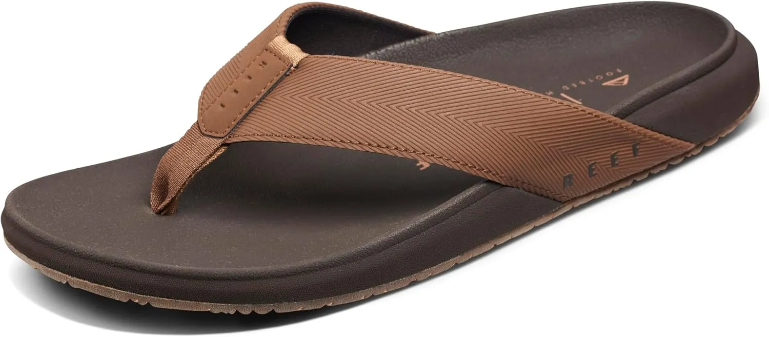 REEF Raglan Men's Flip Flop Sandal, Soft & Supportive Footbed, Water Friendly Straps
