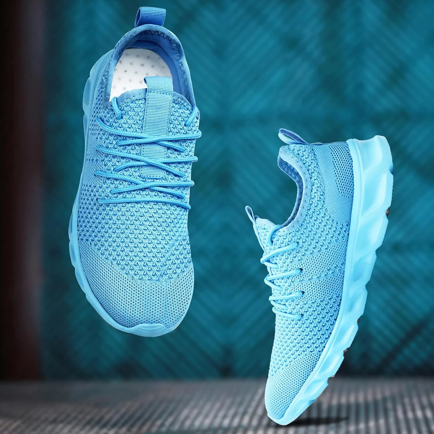 Running Shoes Mens Womens Walking Tennis Gym Sneakers Slip On Comfortable Lightweight Athletic Workout Casual Fashion Sports Shoes