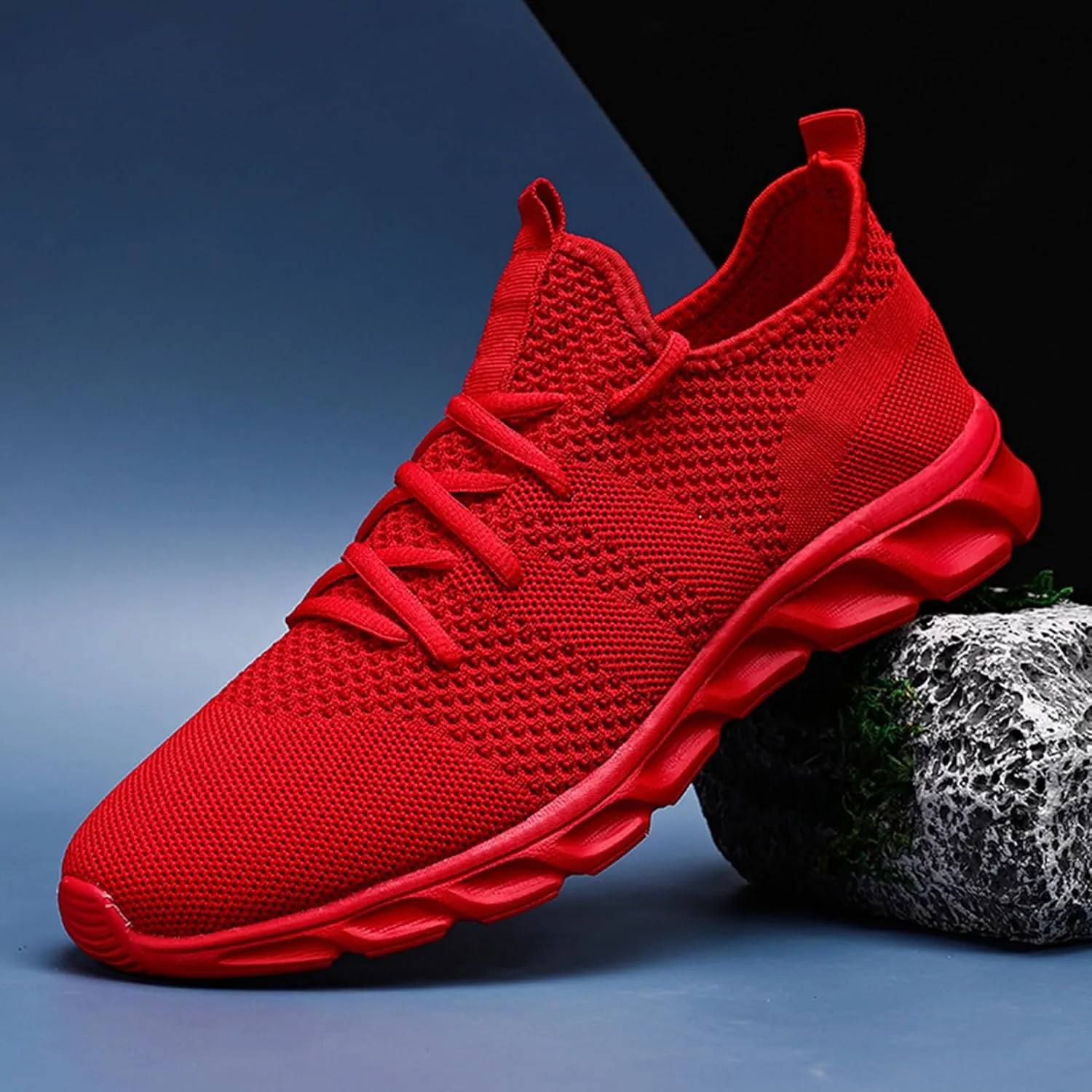 Running Shoes Mens Womens Walking Tennis Gym Sneakers Slip On Comfortable Lightweight Athletic Workout Casual Fashion Sports Shoes