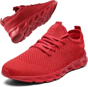 Running Shoes Mens Womens Walking Tennis Gym Sneakers Slip On Comfortable Lightweight Athletic Workout Casual Fashion Sports Shoes