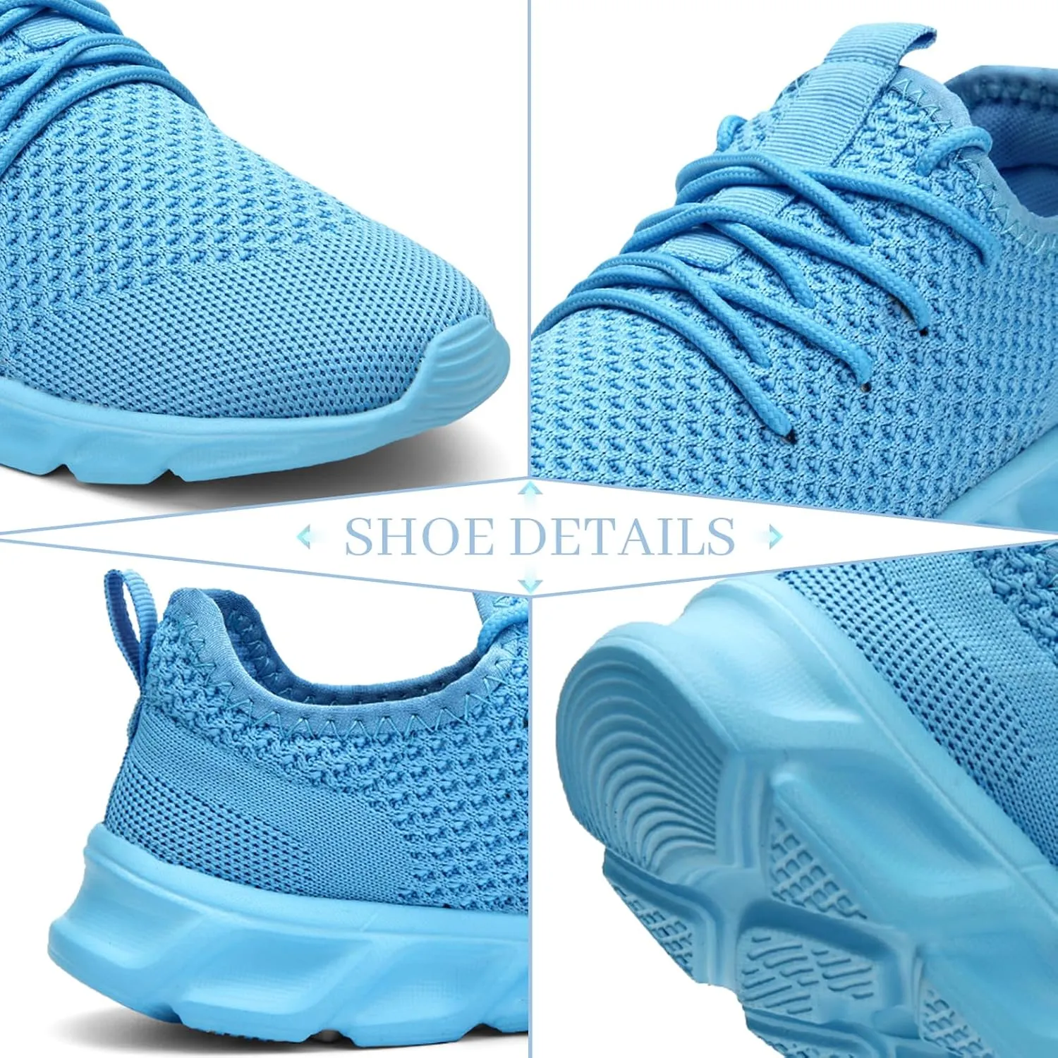 Running Shoes Mens Womens Walking Tennis Gym Sneakers Slip On Comfortable Lightweight Athletic Workout Casual Fashion Sports Shoes