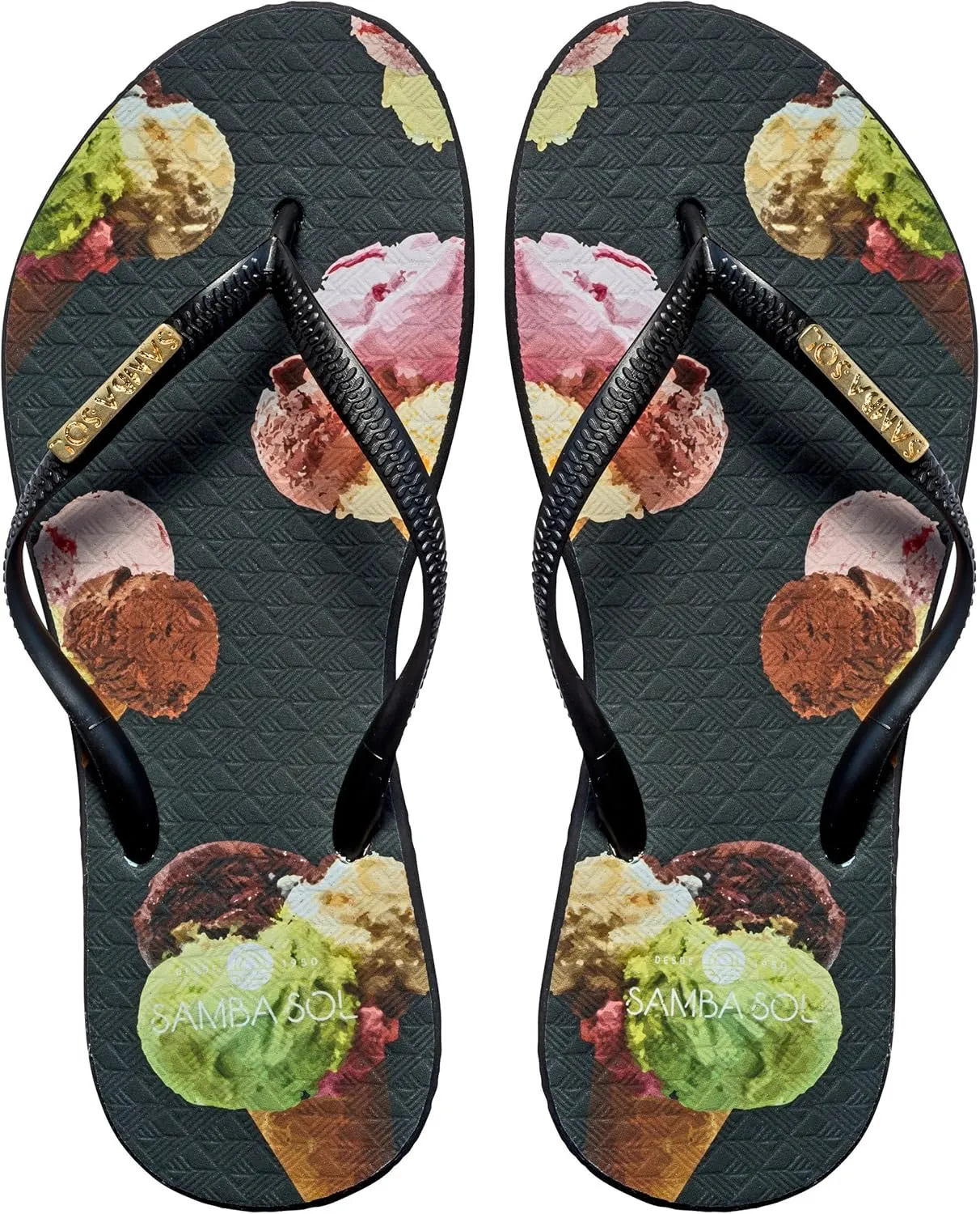 Samba Sol Women's Fashion Collection Flip Flops